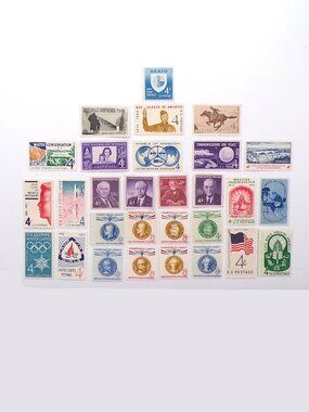 1960 United States Commemorative Stamp Year Set